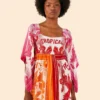 Farm Rio Tropical Dream Mini Dress