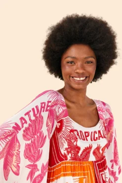 Farm Rio Tropical Dream Mini Dress -Farm Rio Shop 306192 03