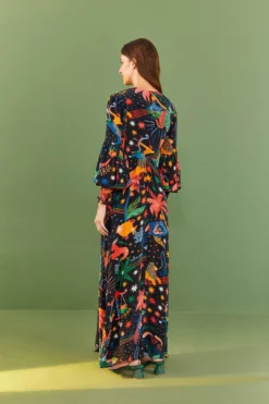 Farm Rio Zodiac Maxi Dress -Farm Rio Shop 306214 04