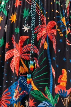 Farm Rio Zodiac Maxi Dress -Farm Rio Shop 306214 05