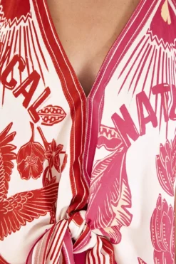 Farm Rio Tropical Dream Lenzing™ Ecovero™ Viscose Halter Blouse -Farm Rio Shop 306222 04