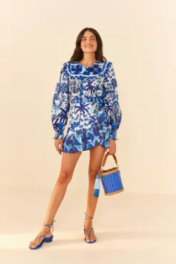 Farm Rio Sweet Rio Long Sleeve Blouse -Farm Rio Shop 306236 03