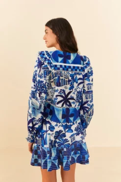 Farm Rio Sweet Rio Long Sleeve Blouse -Farm Rio Shop 306236 04