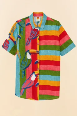 Farm Rio Wonderful Toucans Unisex Shirt -Farm Rio Shop 306242 010