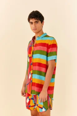 Farm Rio Wonderful Toucans Unisex Shirt -Farm Rio Shop 306242 05