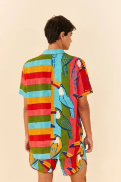 Farm Rio Wonderful Toucans Unisex Shirt -Farm Rio Shop 306242 08