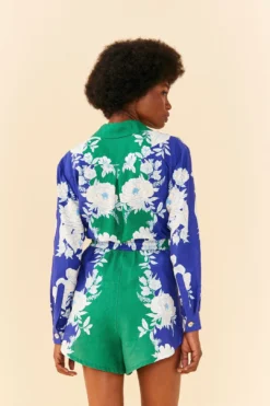 Farm Rio Soft Garden Shorts -Farm Rio Shop 306247 03