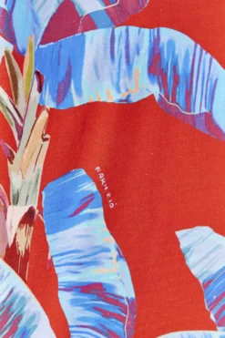 Farm Rio Red Sweet Jungle Organic Cotton T-Shirt 10 Farm Rio Red Sweet Jungle Organic Cotton T-Shirt -Farm Rio Shop 306256 05