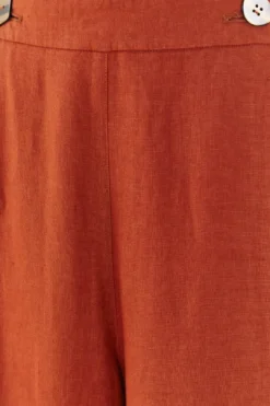 Farm Rio Brown Wide Leg Pants 8 Farm Rio Brown Wide Leg Pants -Farm Rio Shop 306285 04