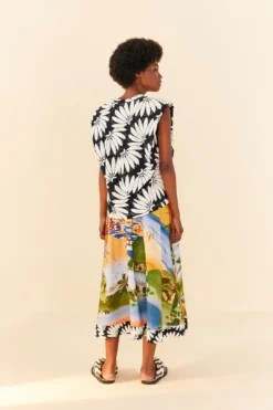 Farm Rio Black Copacabana Organic Cotton T-Shirt 7 Farm Rio Black Copacabana Organic Cotton T-Shirt -Farm Rio Shop 306319 03