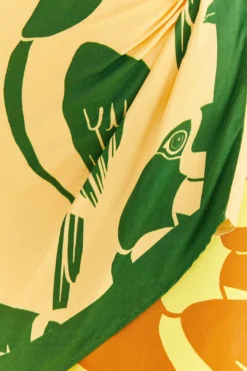 Farm Rio Mixed Rainbow Toucans Lenzing™ Ecovero™ Viscose Mini Skirt -Farm Rio Shop 306338 05