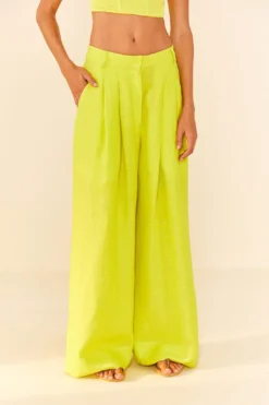 Farm Rio Lime Green Pants 8 Farm Rio Lime Green Pants -Farm Rio Shop 306349 03