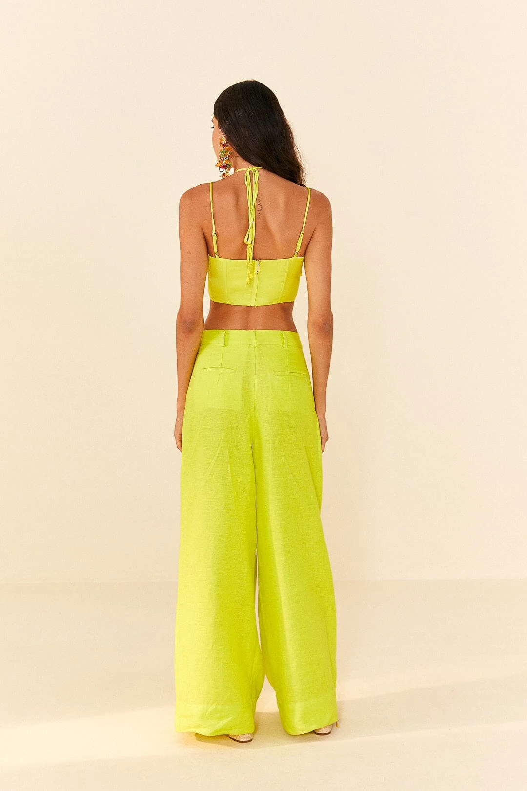 Farm Rio Lime Green Pants 4 Farm Rio Lime Green Pants - Image 4