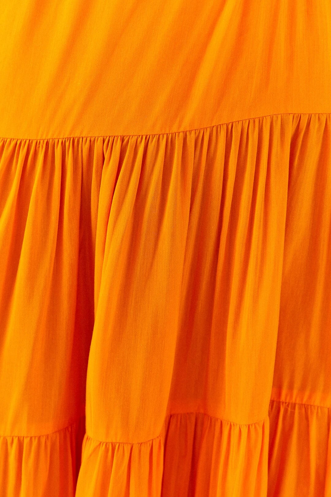 Orange Asymmetrical Maxi Dress 5 Orange Asymmetrical Maxi Dress - Image 5