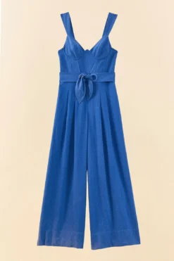 Farm Rio Dark Blue Belted Jumpsuit 11 Farm Rio Dark Blue Belted Jumpsuit -Farm Rio Shop 306367 06