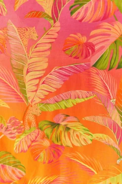 Farm Rio Orange Ombre Forest Maxi Dress 8 Farm Rio Orange Ombre Forest Maxi Dress -Farm Rio Shop 306376 05