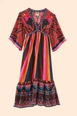 Macaw Show Maxi Dress 9 Macaw Show Maxi Dress -Farm Rio Shop 306389