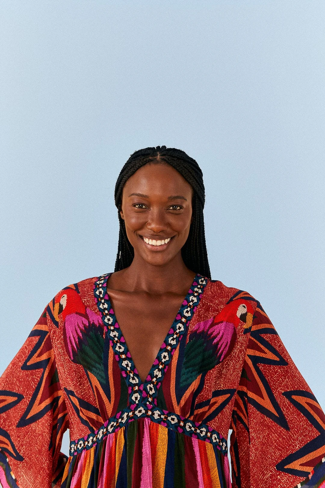 Macaw Show Maxi Dress 2 Macaw Show Maxi Dress - Image 2