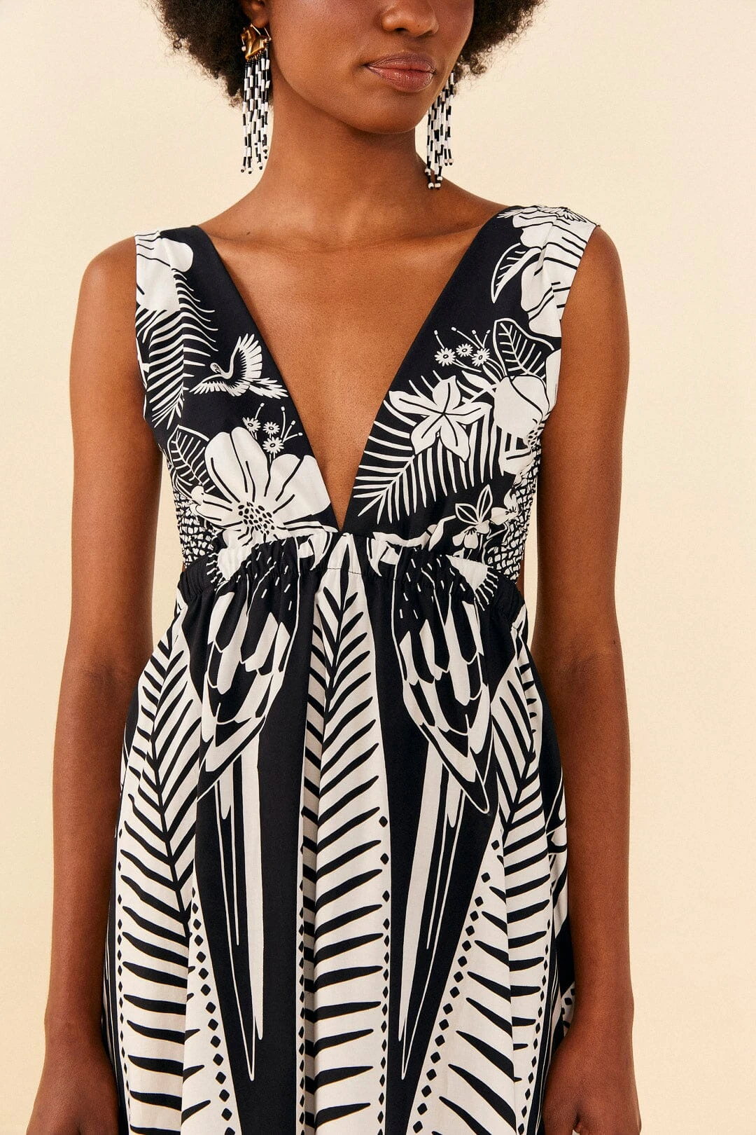 Black Macaw Elegance Maxi Dress 2 Black Macaw Elegance Maxi Dress - Image 2