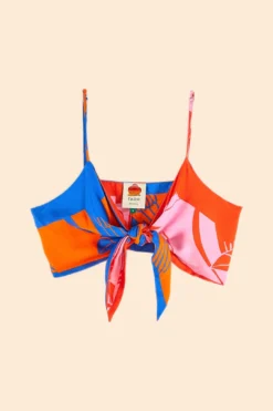 Farm Rio Mixed Rainbow Toucans Crop Top 11 Farm Rio Mixed Rainbow Toucans Crop Top -Farm Rio Shop 306649 06