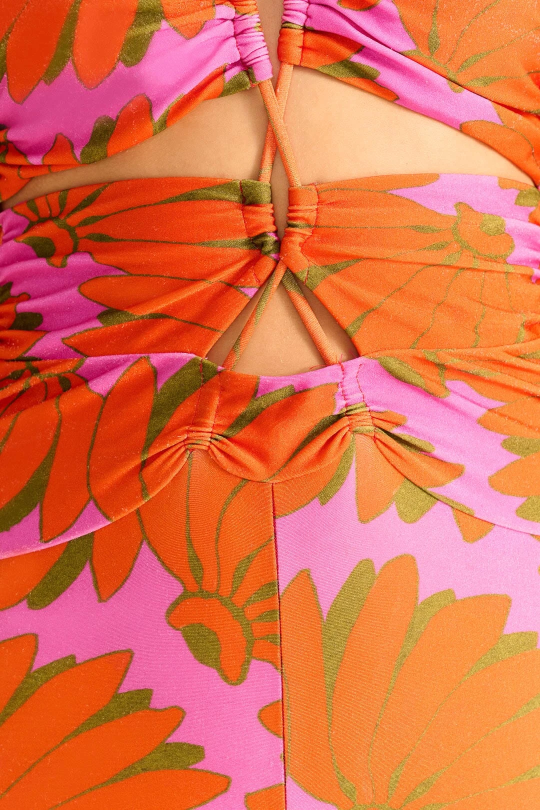 Farm Rio Pink Copacabana Lycra Jumpsuit 6 Farm Rio Pink Copacabana Lycra Jumpsuit - Image 6