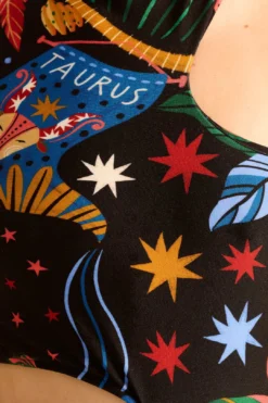 Farm Rio Zodiac Lycra Jumpsuit -Farm Rio Shop 306659 06