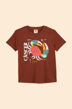 Farm Rio Cancer Zodiac Organic Cotton T-Shirt -Farm Rio Shop 306692 05