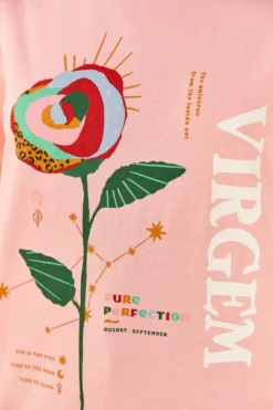 Farm Rio Virgo Zodiac Organic Cotton T-Shirt -Farm Rio Shop 306694 04