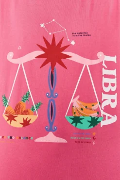 Farm Rio Libra Zodiac Organic Cotton T-Shirt -Farm Rio Shop 306695 04