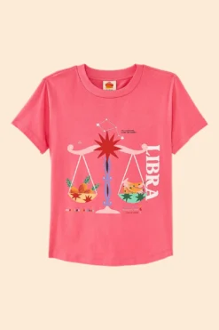 Farm Rio Libra Zodiac Organic Cotton T-Shirt -Farm Rio Shop 306695 06