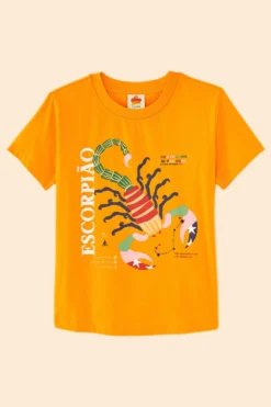 Farm Rio Scorpio Zodiac Organic Cotton T-Shirt -Farm Rio Shop 306696 06