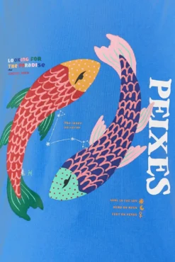 Farm Rio Pisces Zodiac Organic Cotton T-Shirt -Farm Rio Shop 306700 04