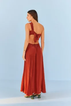 Farm Rio Brown Maxi Dress 9 Farm Rio Brown Maxi Dress -Farm Rio Shop 306899 04
