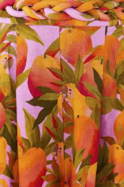 Farm Rio Lilac Mango Macaws Shorts -Farm Rio Shop 306909 04
