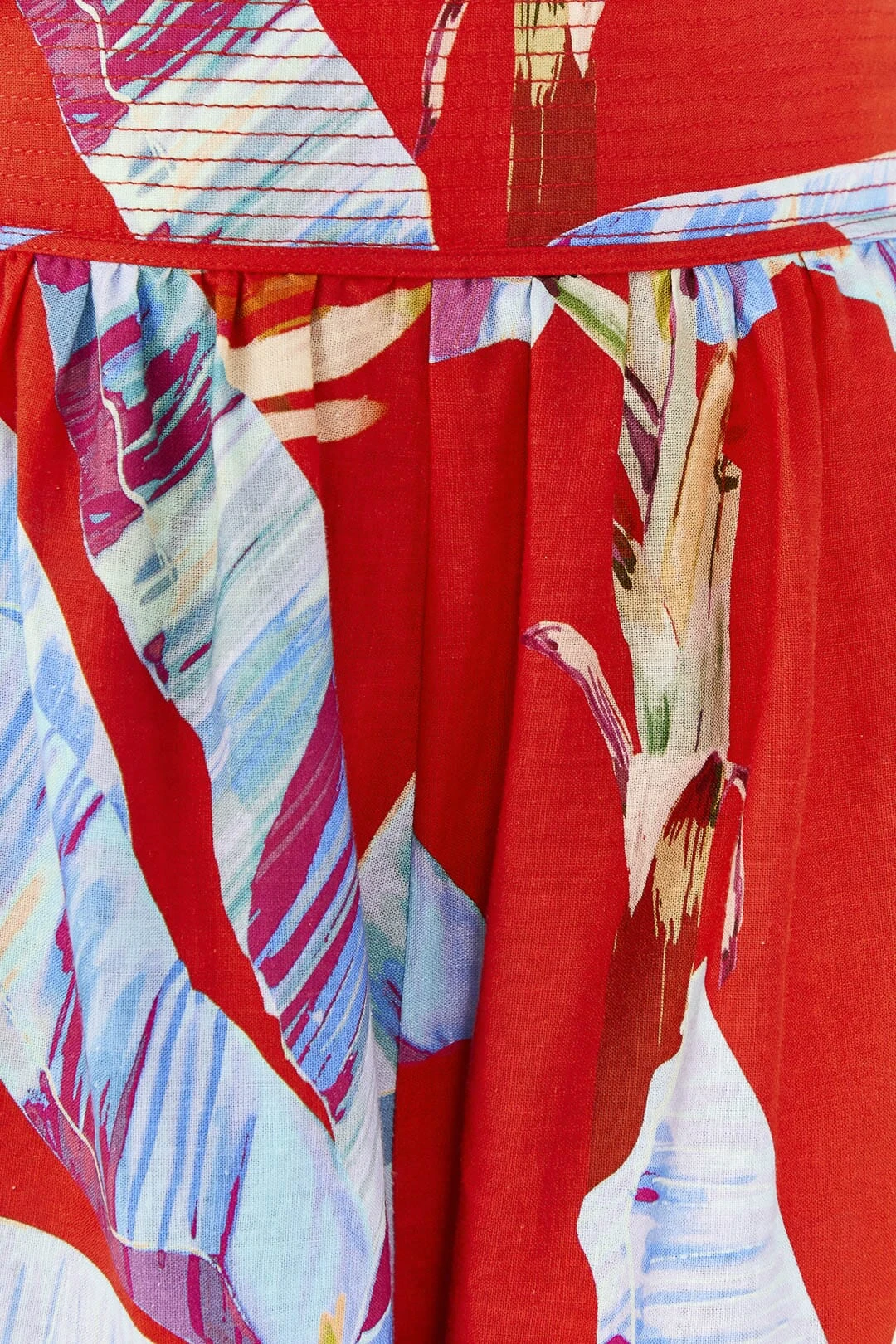 Farm Rio Red Sweet Jungle Organic Cotton Shorts 3 Farm Rio Red Sweet Jungle Organic Cotton Shorts - Image 3