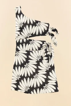 Farm Rio Black Copacabana Cut Out Mini Dress -Farm Rio Shop 306998 07