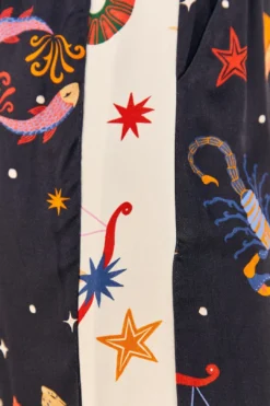 Farm Rio Zodiac Lenzing™ Ecovero™ Viscose Pants -Farm Rio Shop 307013 04