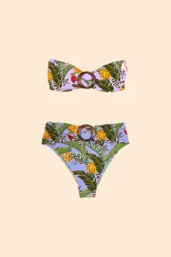 Farm Rio Striped Bananas One Piece Swimsuit -Farm Rio Shop 307051 09 1