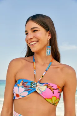 Farm Rio Full Garden Bikini Top