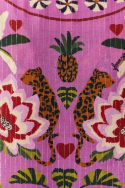 Farm Rio Pink Leopard Forest Cover Up -Farm Rio Shop 307082 06