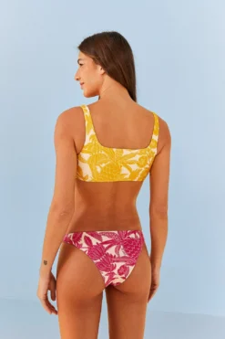 Farm Rio Tropical Woodcut Reversible Bikini Bottom -Farm Rio Shop 307088 05