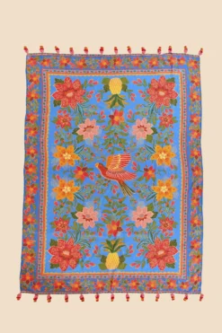 Farm Rio Blue Tropical Tapestry Sarong -Farm Rio Shop 307139 06 scaled