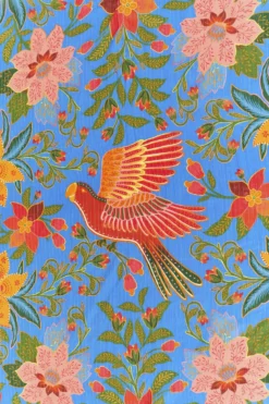 Farm Rio Blue Tropical Tapestry Sarong -Farm Rio Shop 307139 08 scaled