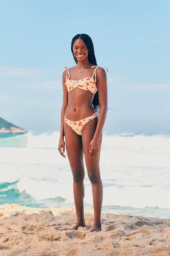 Farm Rio Pitanga Cherry Tie Strap Bikini Top -Farm Rio Shop 307152 02