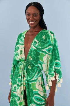 Farm Rio Tropical Groove Cover Up -Farm Rio Shop 307160 03
