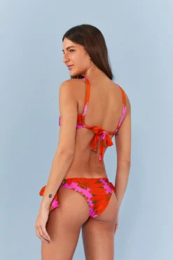 Farm Rio Pink Copacabana Side Tie Bikini Bottom -Farm Rio Shop 307168 05