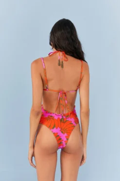 Farm Rio Pink Copacabana One Piece Swimsuit -Farm Rio Shop 307169 04