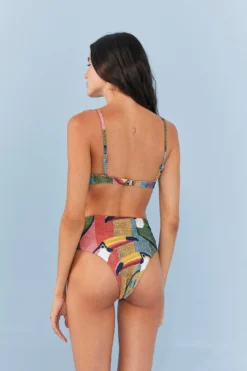 Farm Rio Wonderful Toucans High Waisted Bikini Bottom -Farm Rio Shop 307923 04