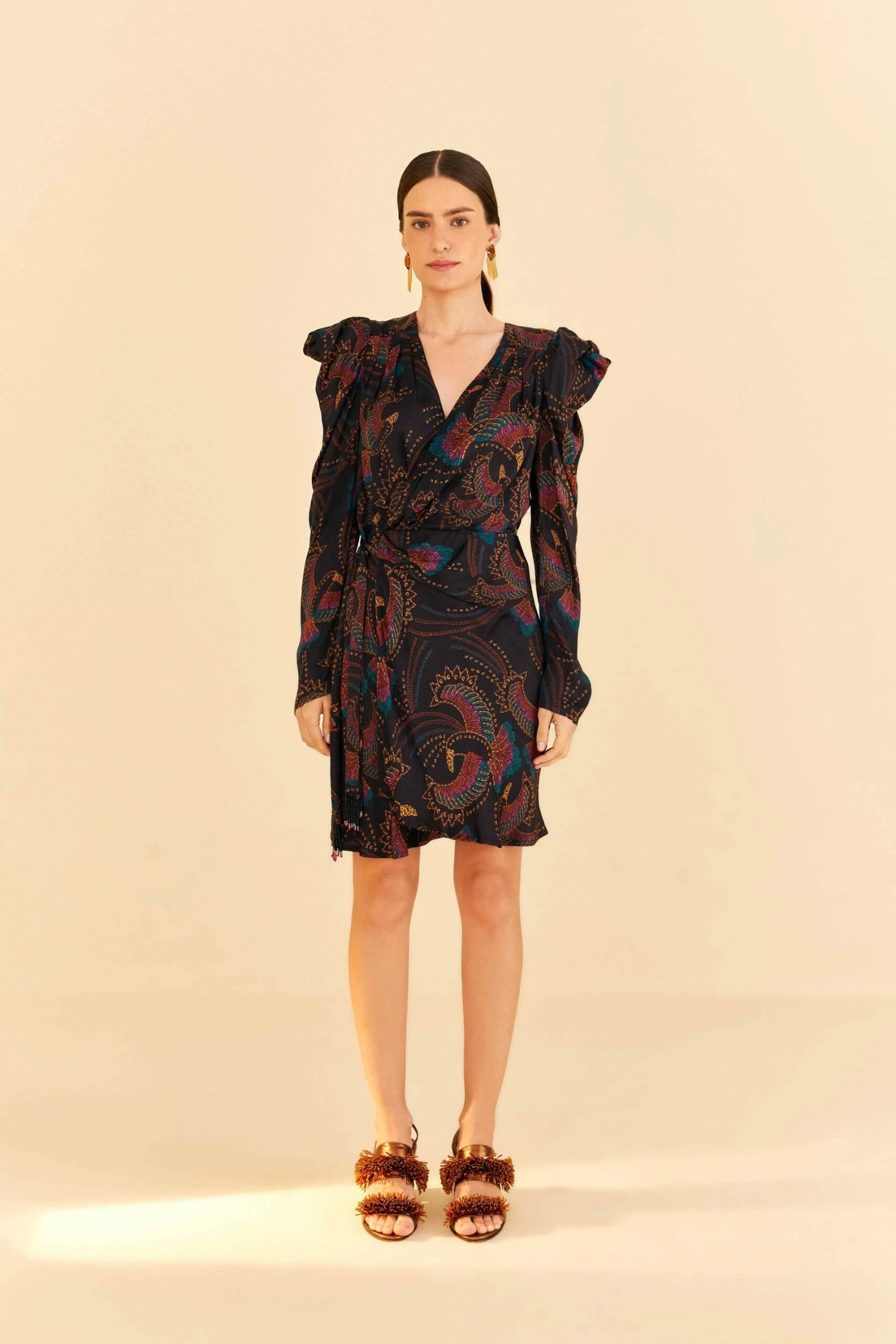 Farm Rio Sequin Toucans Mini Dress 6 Farm Rio Sequin Toucans Mini Dress - Image 6