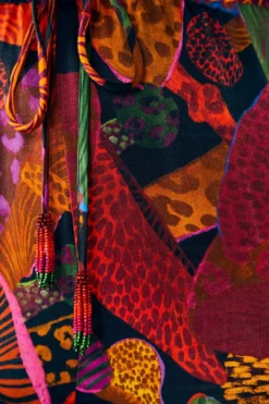 Farm Rio Leopard Mushroom Lenzing™ Ecovero™ Viscose Pants -Farm Rio Shop 308267 04